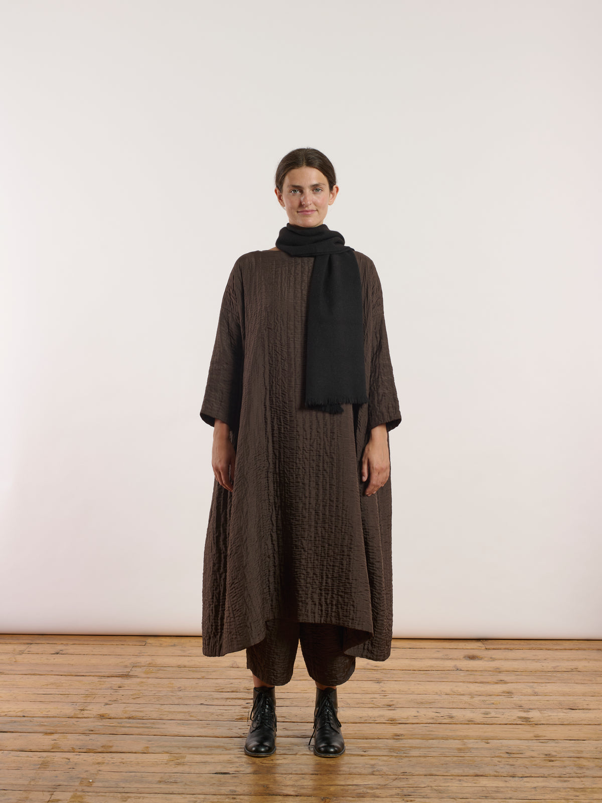 two-tone twill scarf