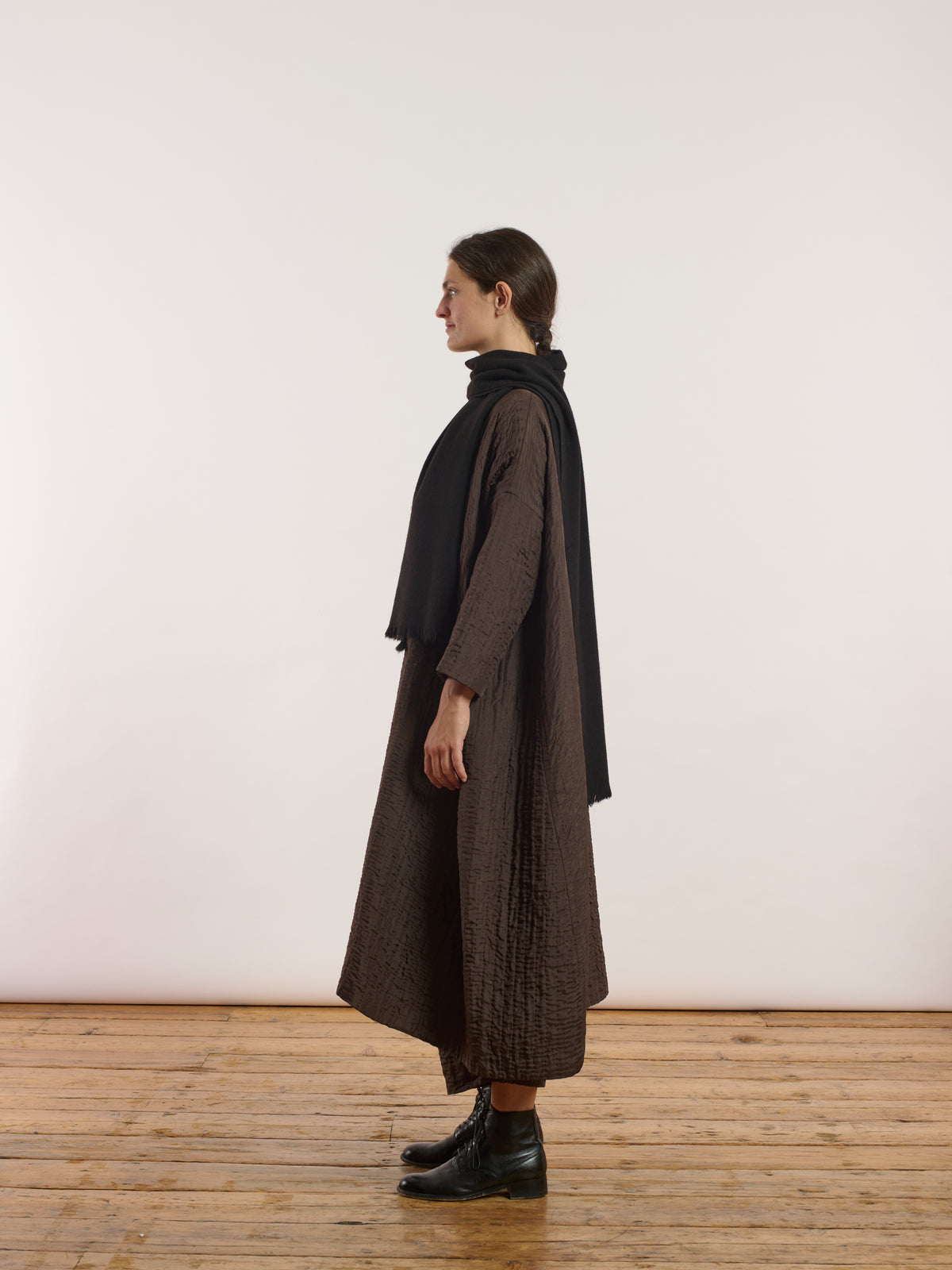 two-tone twill scarf