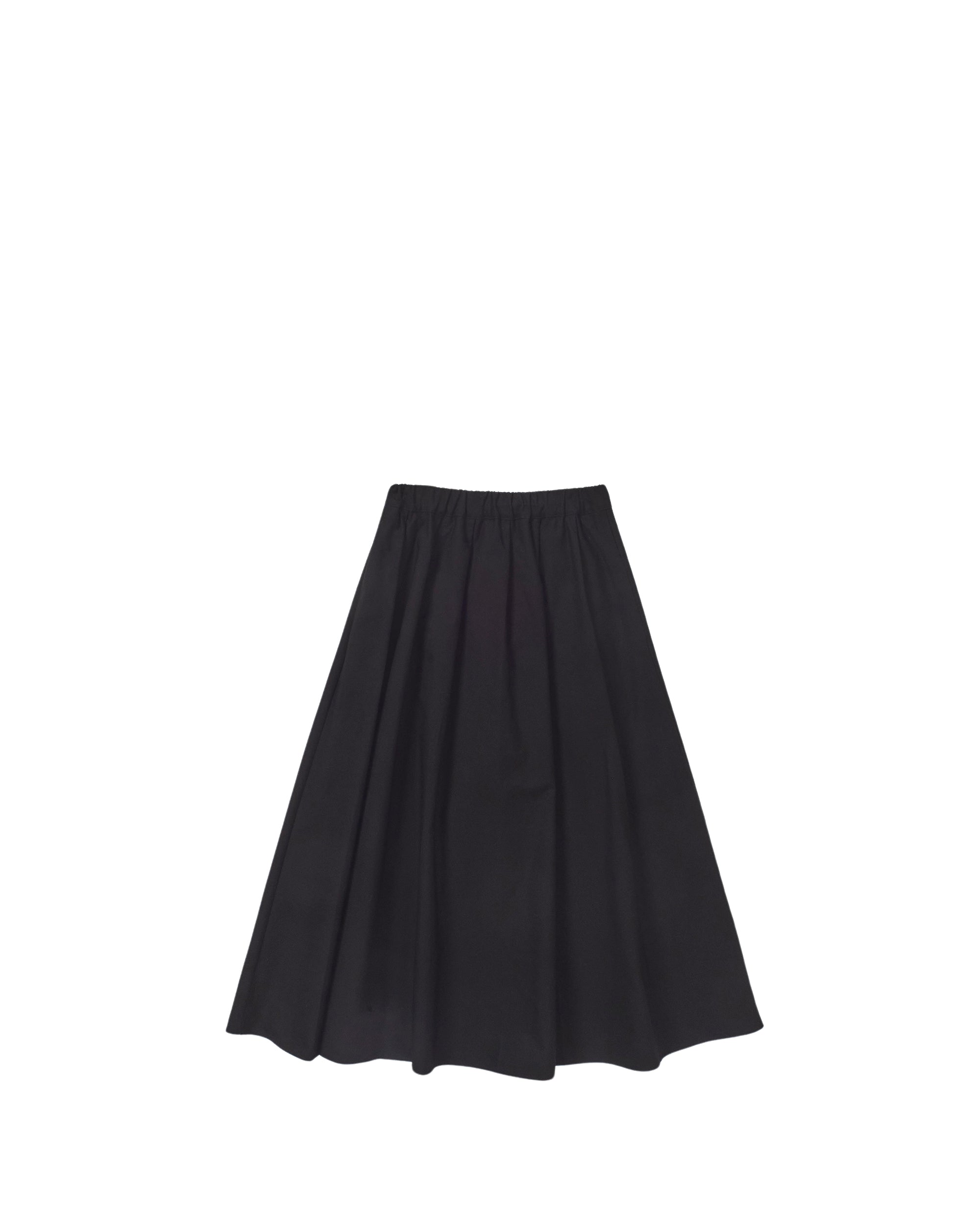 box pleat skirt